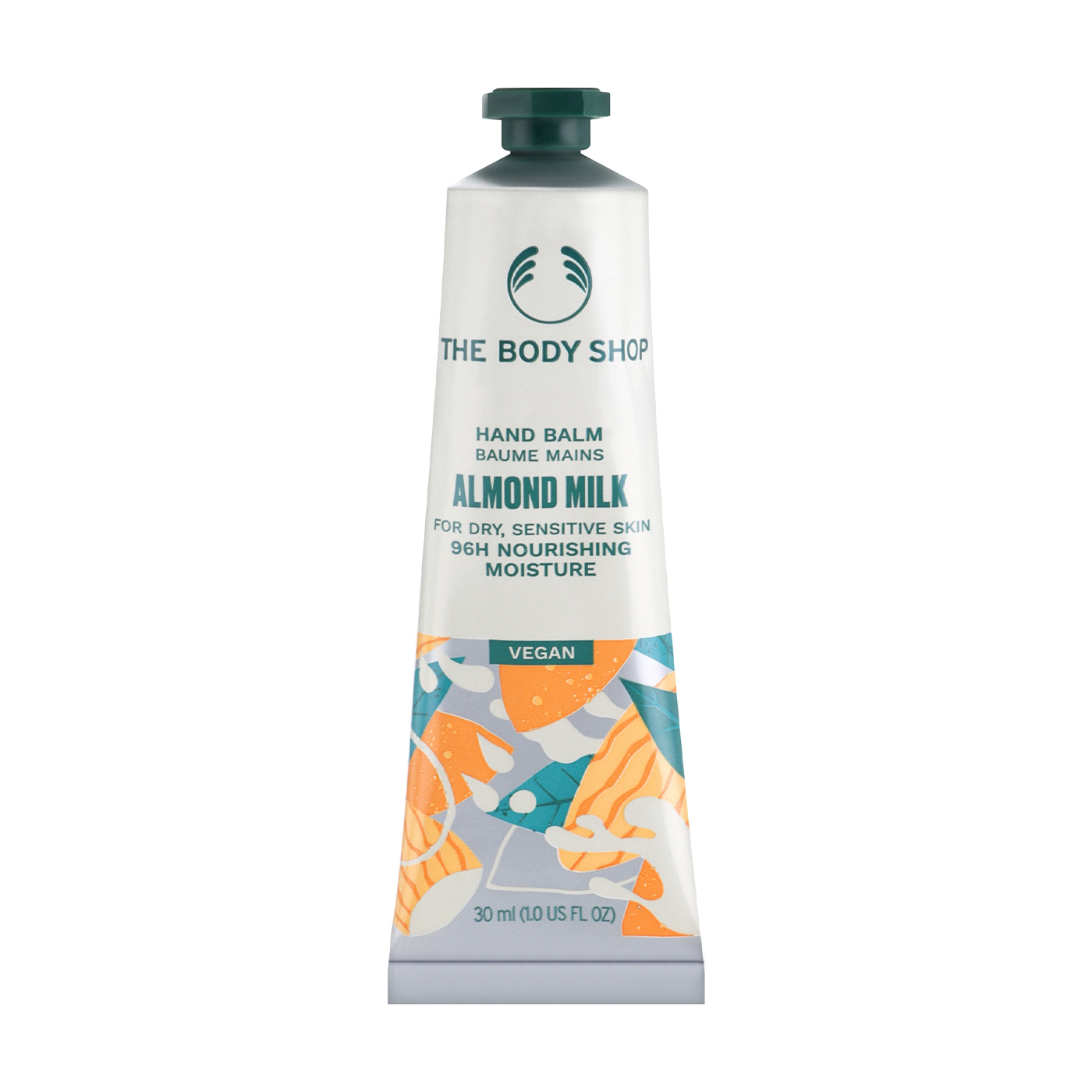 Крем-бальзам для рук The Body Shop Almond Milk Hand Balm Мигдальне молочко, 30 мл
