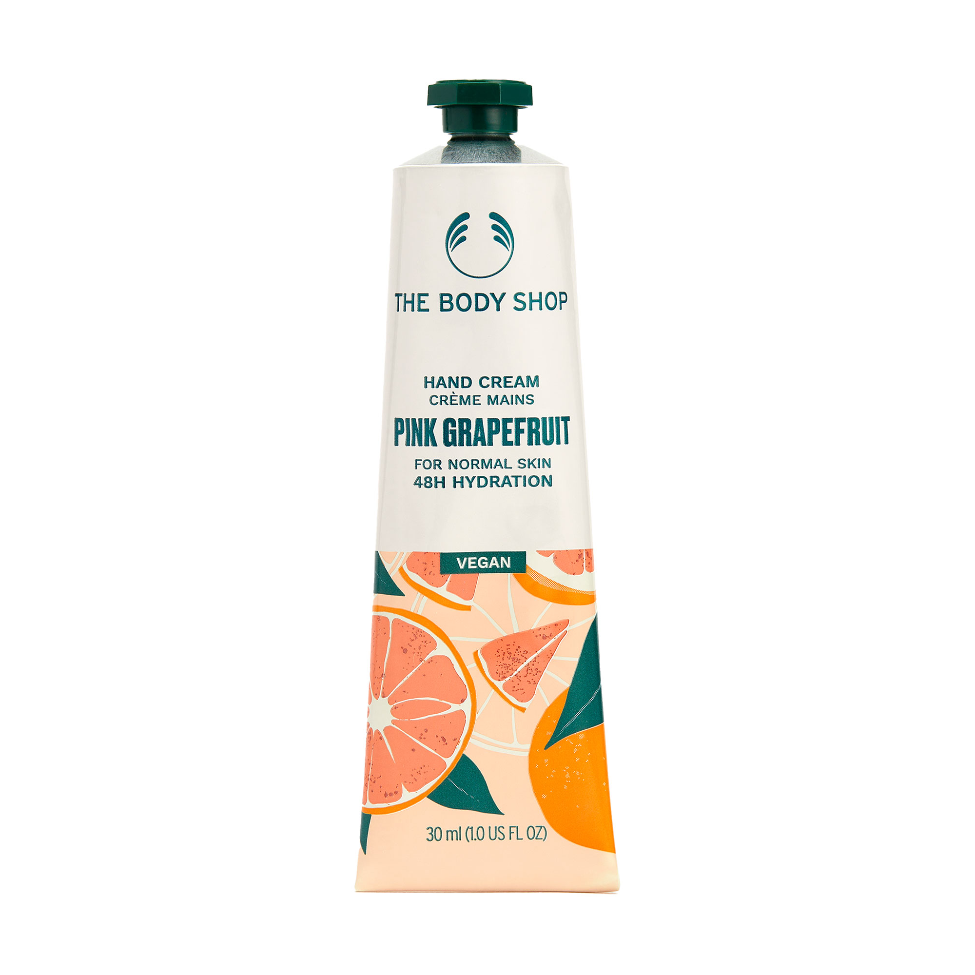 Крем для рук The Body Shop Hand Cream Pink Grapefruit Vegan, 30 мл